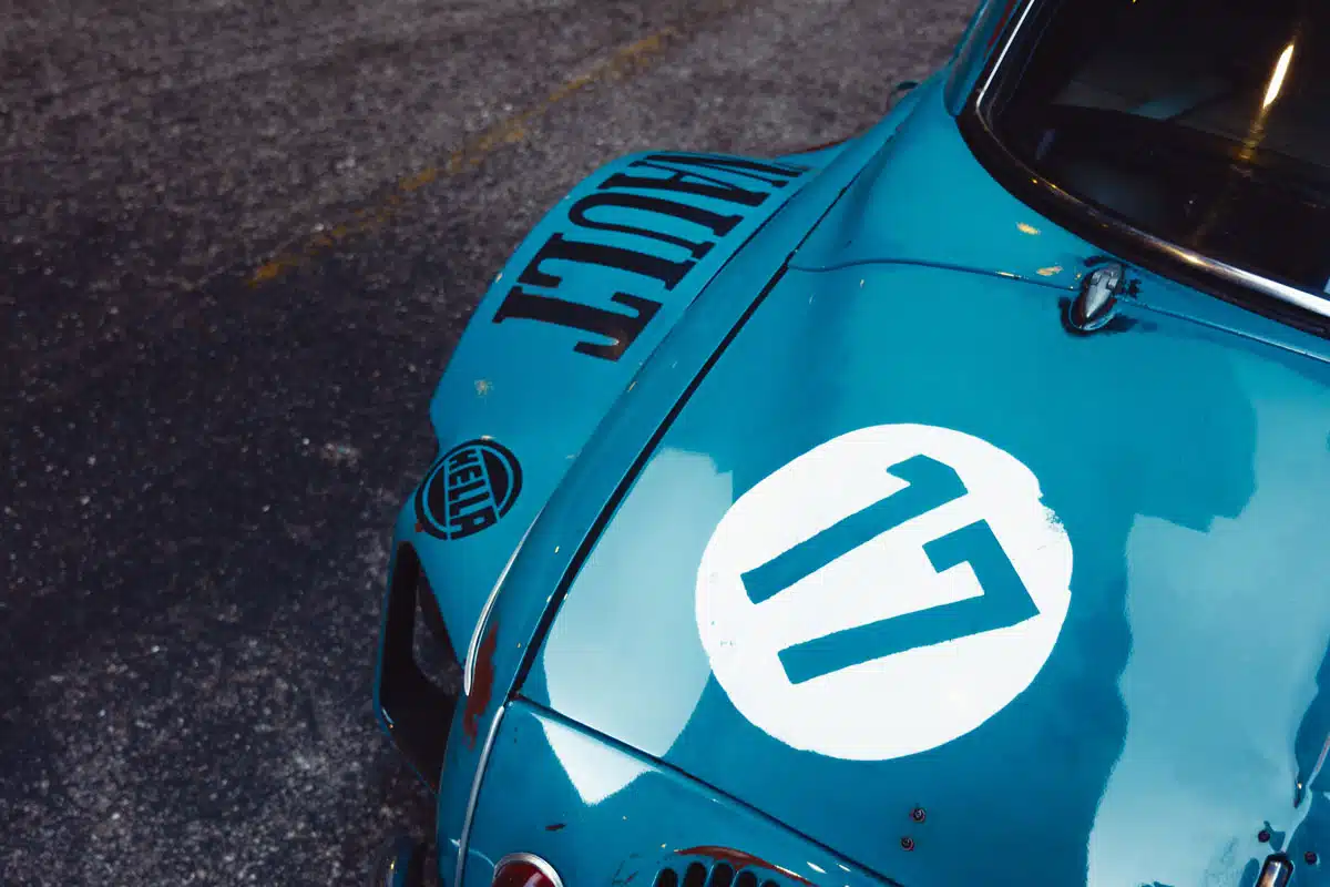 Justin Cashmore’s 1960 Renault Dauphine, custom fender work, 2024 SEMA Show Justin Cashmore’s 1960 Renault Dauphine, custom fender work, 2024 SEMA Show