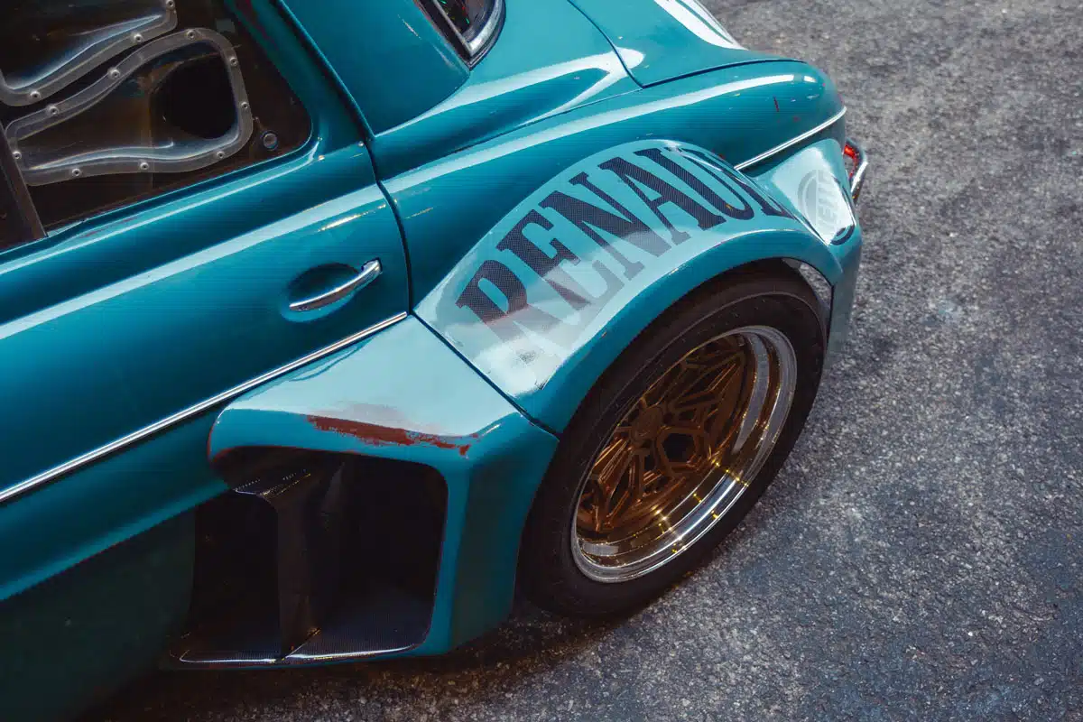 Justin Cashmore’s 1960 Renault Dauphine, custom body work with original patina, 2024 SEMA Show Justin Cashmore’s 1960 Renault Dauphine, custom body work with original patina, 2024 SEMA Show