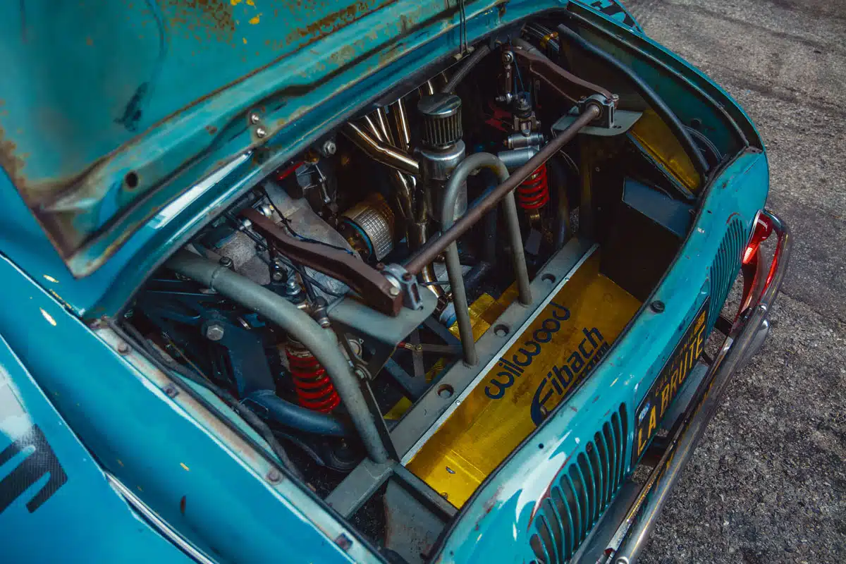 Justin Cashmore’s 1960 Renault Dauphine, VR6 engine swap, 2024 SEMA Show Justin Cashmore’s 1960 Renault Dauphine, VR6 engine swap, 2024 SEMA Show