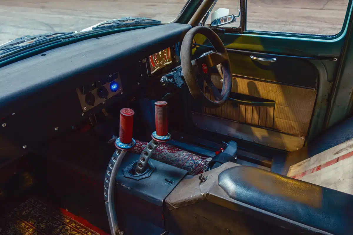 Justin Cashmore’s 1960 Renault Dauphine, custom RHD conversion, 2024 SEMA Show
