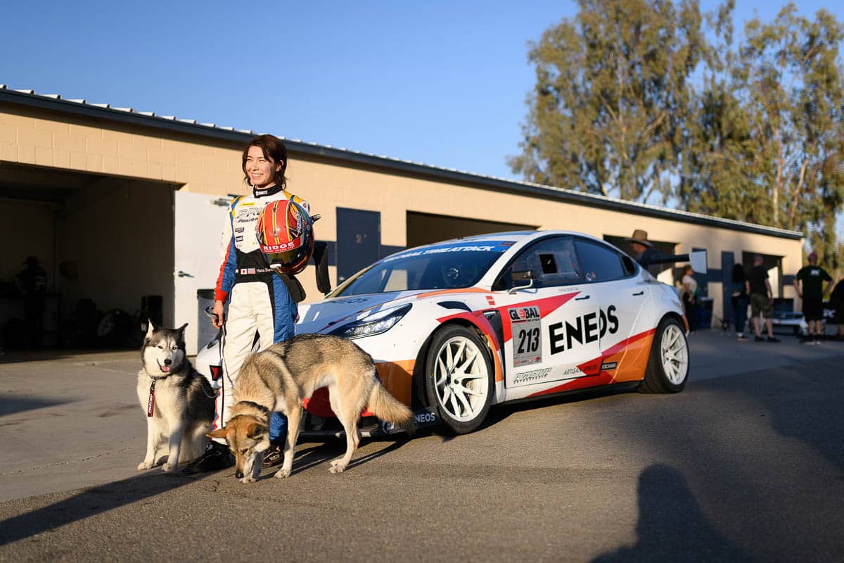 Hana Burton hanging with the Evasive “pack”, Super Lap Battle Finals 2024 Hana Burton hanging with the Evasive “pack”, Super Lap Battle Finals 2024