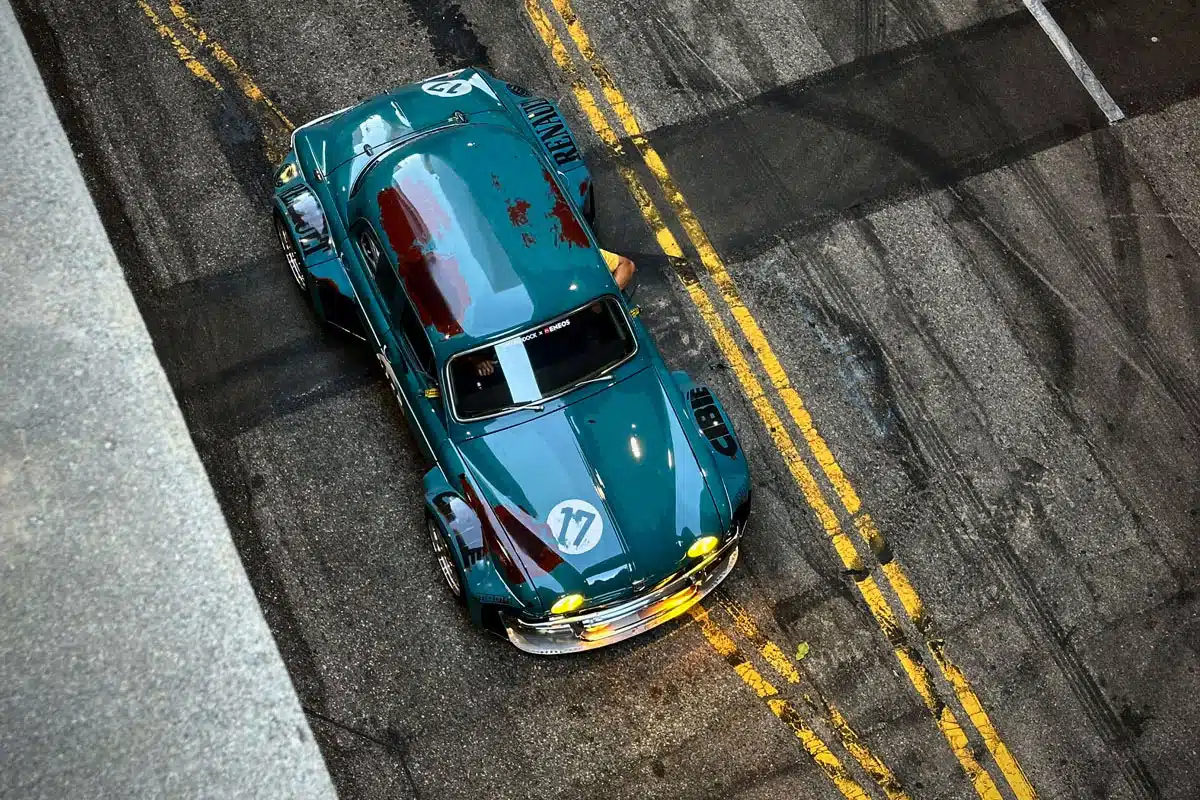 Justin Cashmore’s 1960 Renault Dauphine, overview from Downtown Los Angeles, 2024 SEMA Show Justin Cashmore’s 1960 Renault Dauphine, overview from Downtown Los Angeles, 2024 SEMA Show
