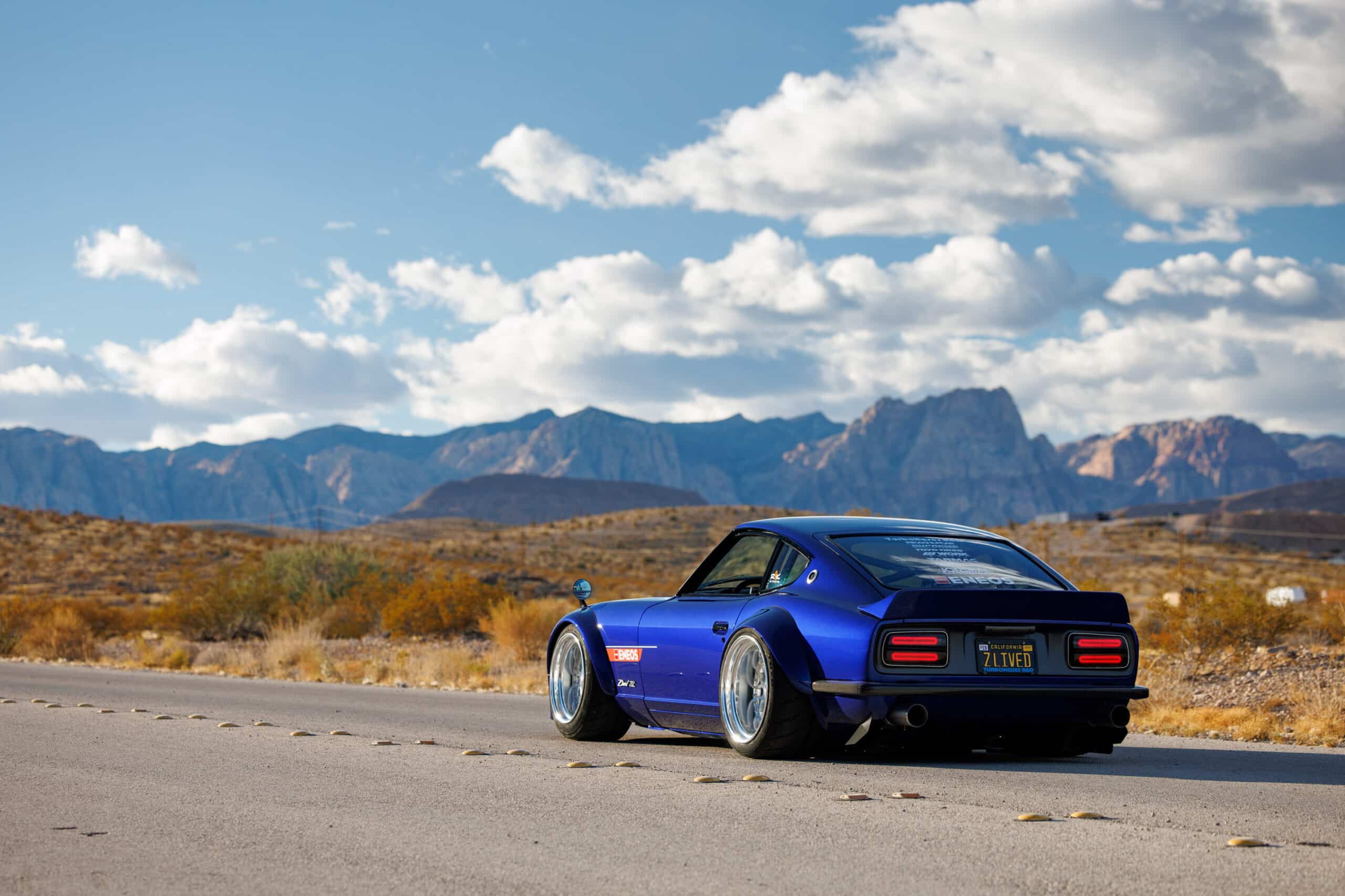 Stunning “Devil Z” 1971 Datsun 240Z, body work designed by Jon Sibal, 2024 SEMA Show Stunning “Devil Z” 1971 Datsun 240Z, body work designed by Jon Sibal, 2024 SEMA Show