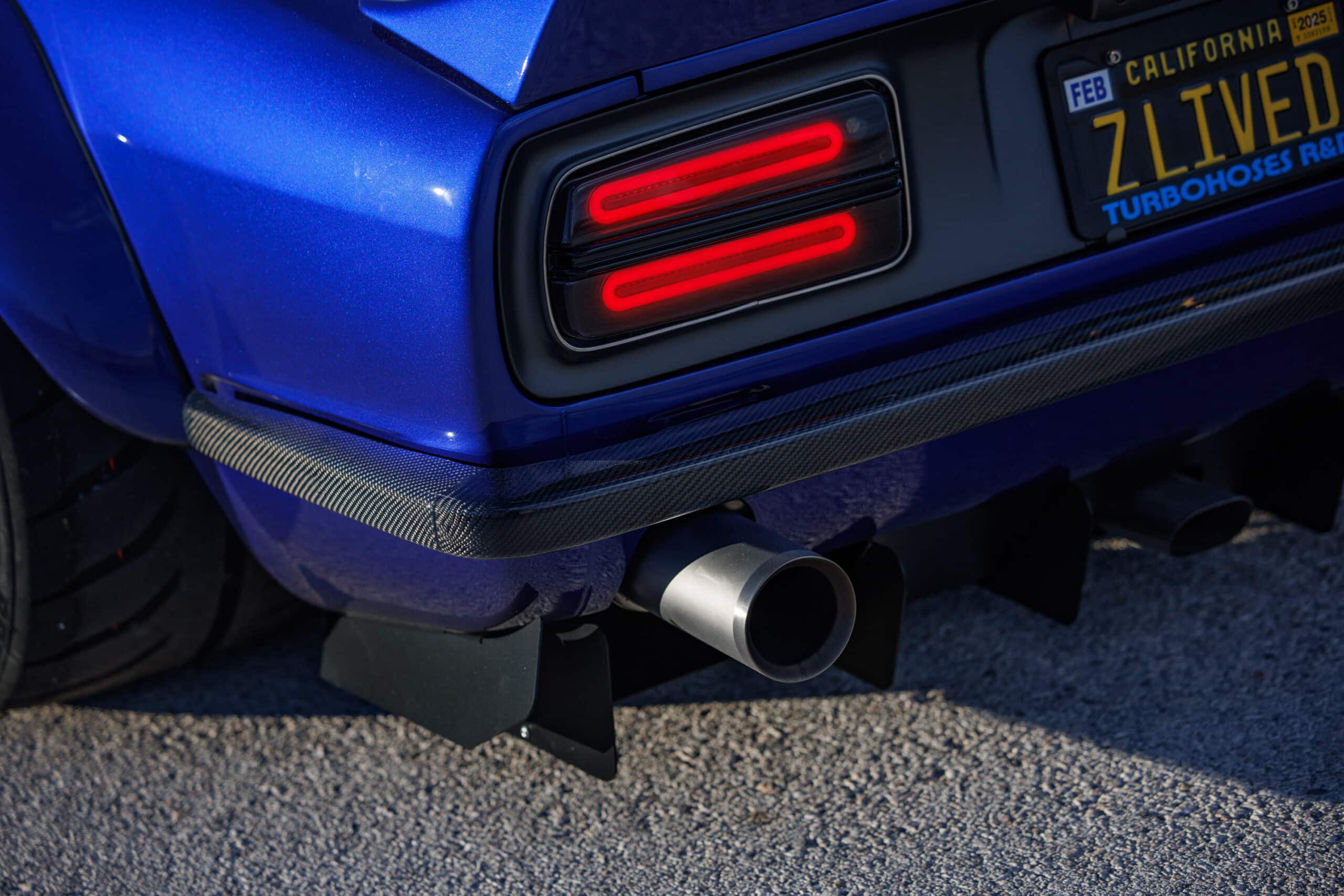 John Lau’s 1971 Datsun 240Z, custom exhaust, 2024 SEMA Show John Lau’s 1971 Datsun 240Z, custom exhaust, 2024 SEMA Show