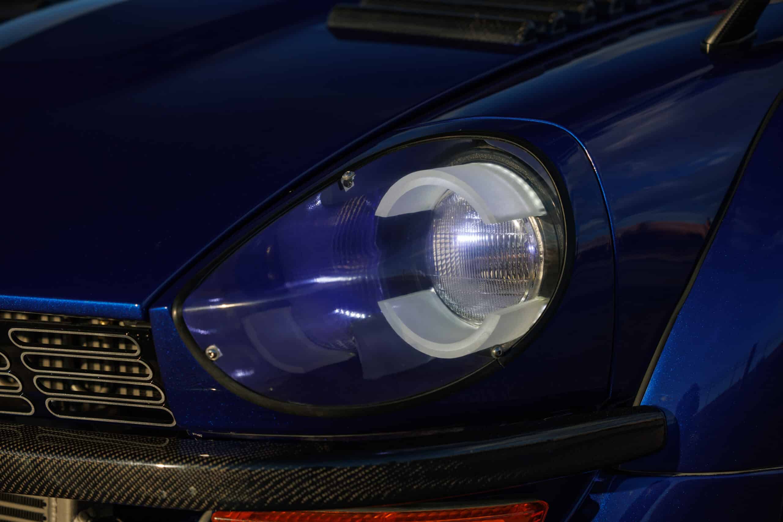 John Lau’s 1971 Datsun 240Z, custom LED headlight housing, 2024 SEMA Show John Lau’s 1971 Datsun 240Z, custom LED headlight housing, 2024 SEMA Show
