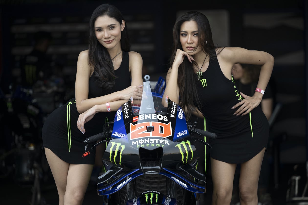 Monster Energy Yamaha MotoGP race queens, 2025 MotoGP Thailand Monster Energy Yamaha MotoGP race queens, 2025 MotoGP Thailand