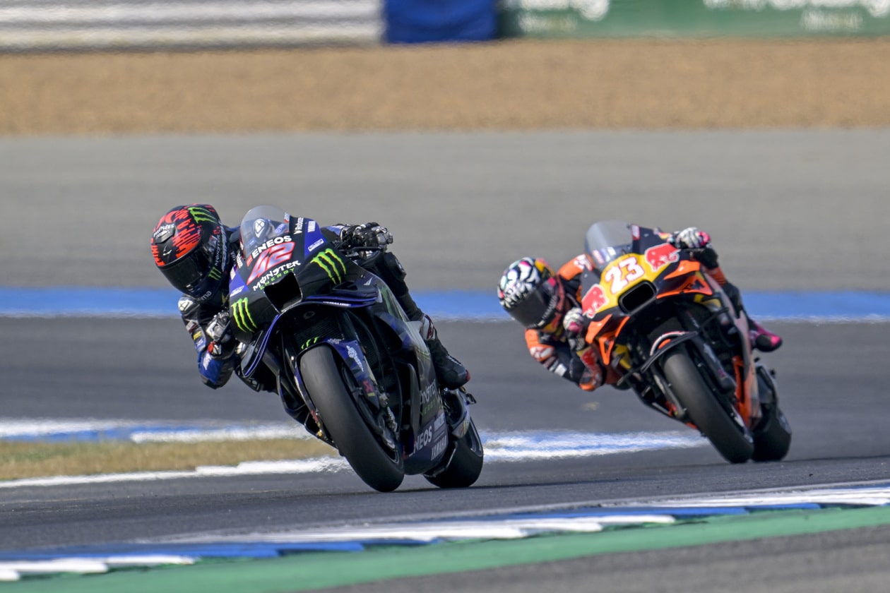Álex Rins during the main Race, 2025 MotoGP Thailand Álex Rins during the main Race, 2025 MotoGP Thailand