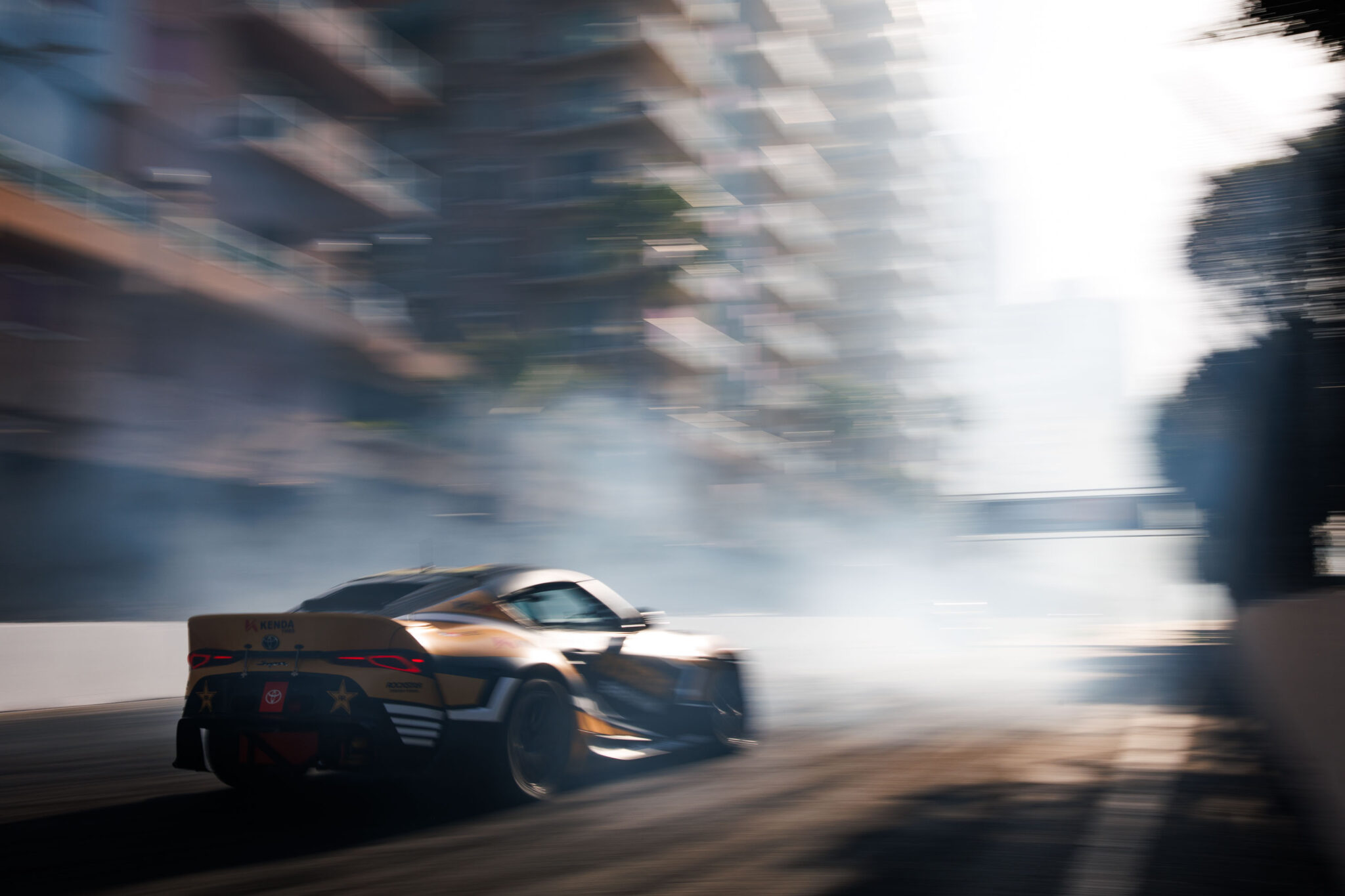 Rockstar Energy Toyota GR Supra, 2025 Formula DRIFT Long Beach