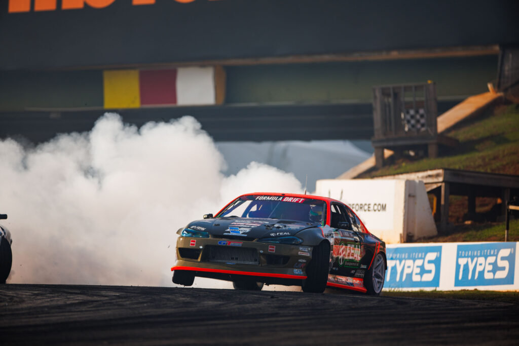 Bakchis coming through the keyhole, 2025 Formula DRIFT Road Atlanta