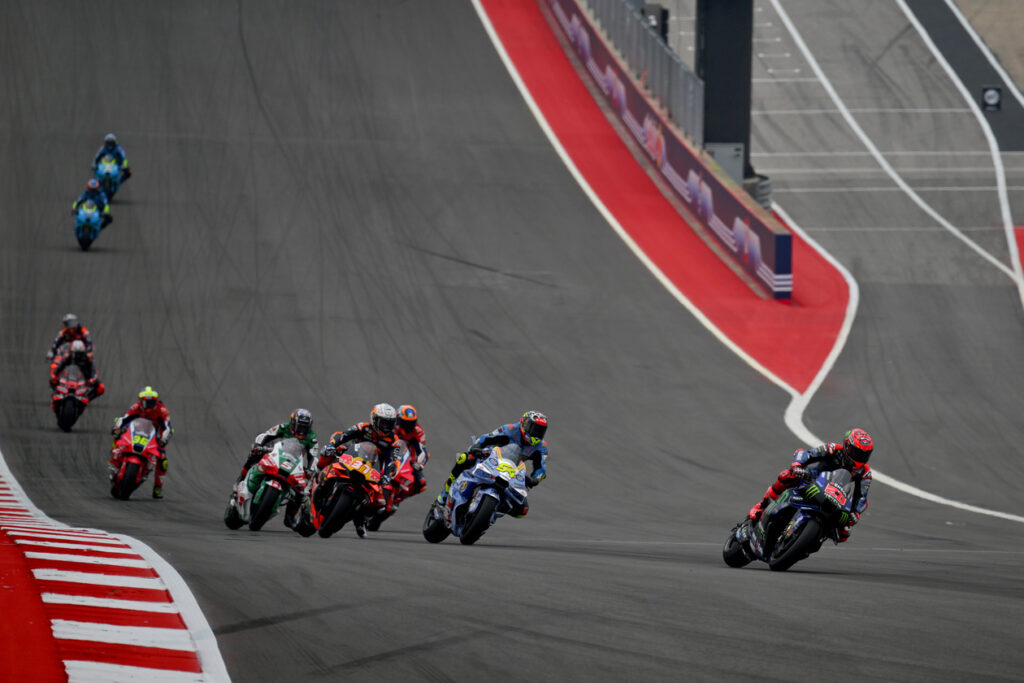 Álex Rins during the Race, 2025 MotoGP Grand Prix of the Americas