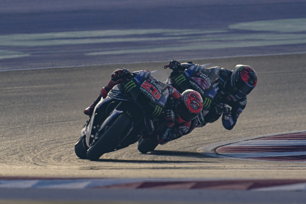 Quartararo on his Yamaha YZR-M1, 2025 MotoGP Qatar
