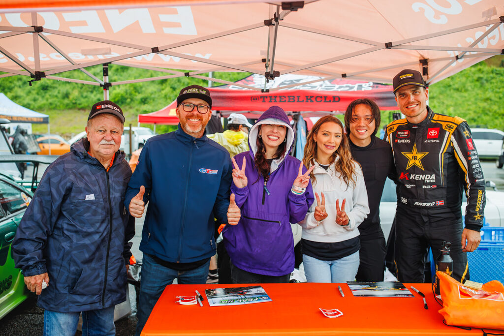 Team ENEOS autograph signing, 2025 Formula DRIFT Road Atlanta