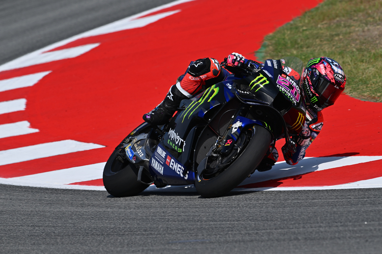 Fabio Quartararo during Qualifying, 2025 MotoGP Catalunya