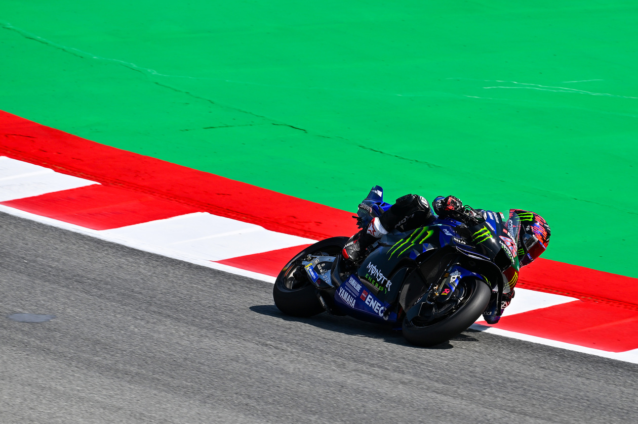 Álex Rins during Qualifying, 2025 MotoGP Catalunya