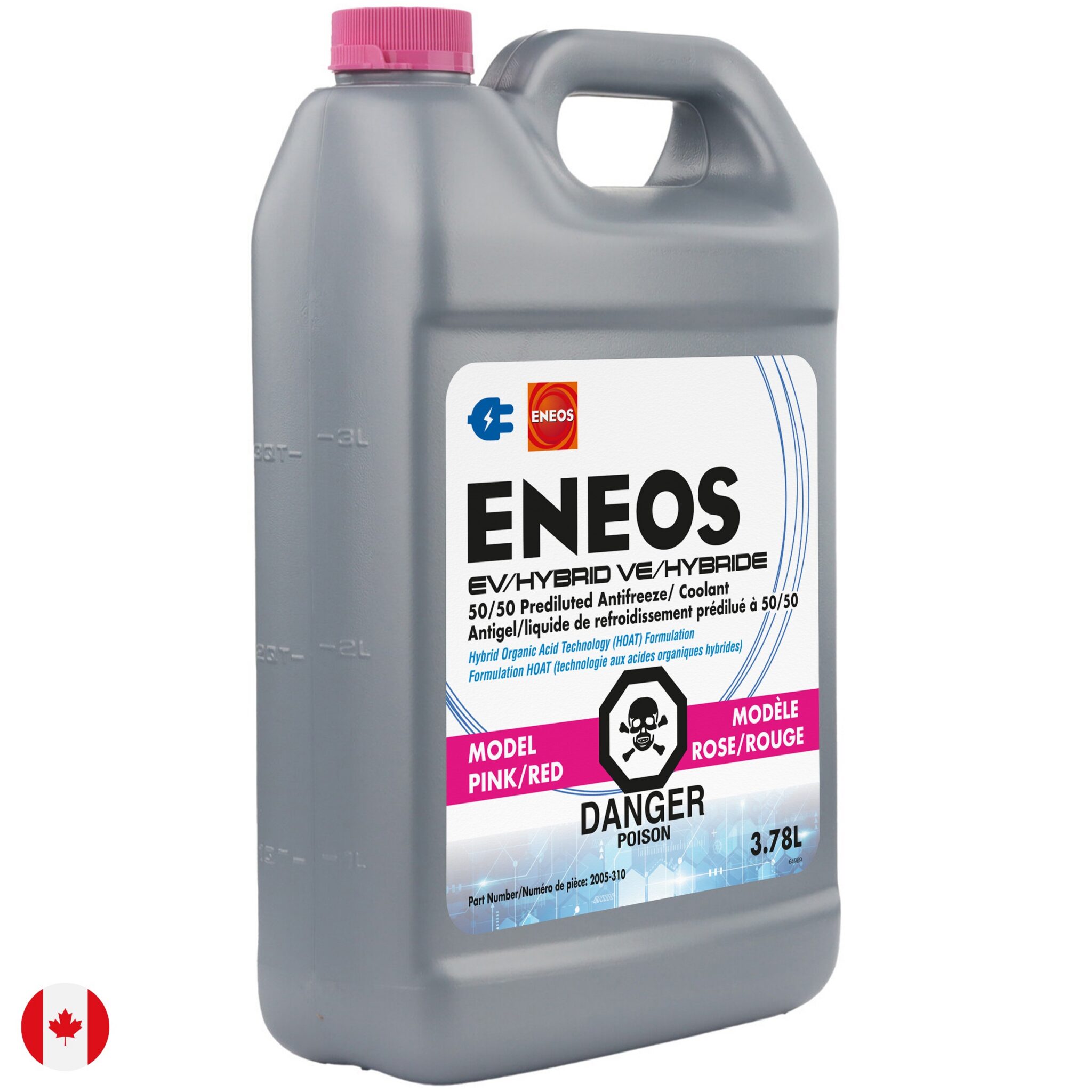 ENEOS EV/Hybrid Coolant Model Pink/Red